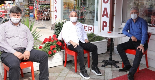 Kocaelispor Başkanı Hüseyin Üzülmez’e, Ellibeş’ten moral ziyareti